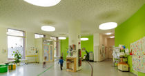 Luminaria suspendida / fluorescente / redonda...