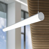 Luminaria suspendida / LED / tubular / profesional