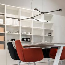 Luminaria suspendida / LED / IP20 / de aluminio