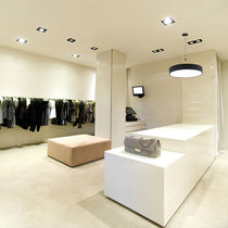 Luminaria suspendida / LED / redonda / de...