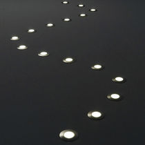 Luminaria empotrable de suelo / LED / redonda...