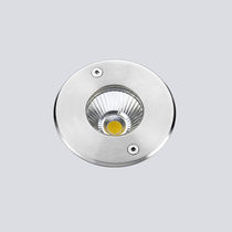 Luminaria empotrable de suelo / LED / redonda...