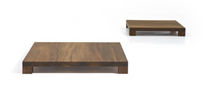 Mesa de centro contemporánea / de madera...