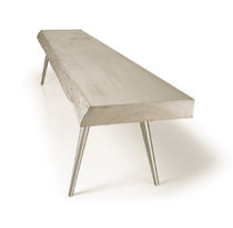 Banco contemporáneo / de madera