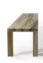 Banco contemporáneo / de madera