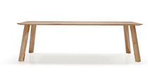 Mesa contemporánea / de madera / rectangular