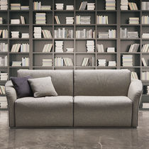 Sofá cama / contemporáneo / gris / de tejido