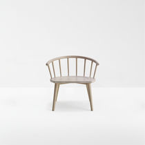 Sillón contemporáneo / de haya / de madera...