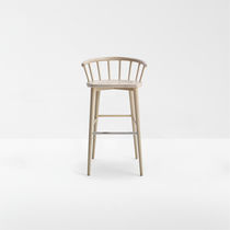 Silla de bar contemporánea / de madera lacada...