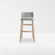 Silla de bar contemporánea / tapizada /...
