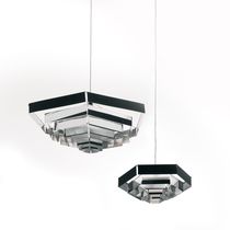 Lámpara suspendida / de metal / contemporánea...