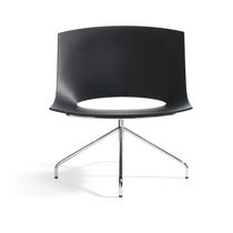 Silla contemporánea / con patas en forma...