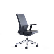 Silla de oficina contemporánea / de tejido...