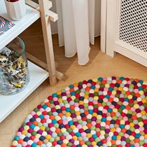 Alfombra contemporánea / con motivos decorativos...