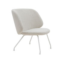 Sillón contemporáneo / de tejido / con revestimiento...