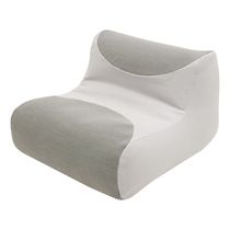 Sillón bajo contemporáneo / de tejido /...