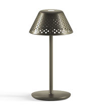 Lámpara de mesa / de aluminio / de acero...