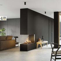 Chimenea de gas / contemporánea / hogar...
