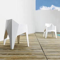 Silla de diseño original / de policarbonato...
