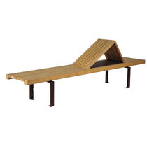 Tumbona para espacio público - Todos los fabricantes de la arquitectura