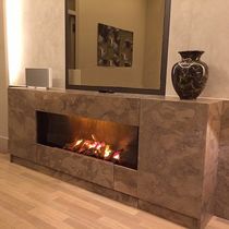 Chimenea contemporánea - Todos los fabricantes de la arquitectura y del