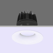 Downlight empotrable / LED / redondo / aluminio