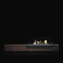 Quemador de bioetanol rectangular / contemporáneo
