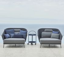 Sillón contemporáneo / de tejido / con reposacabezas...