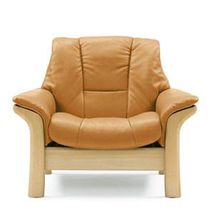 Sillón clásico / de cuero / de tejido /...