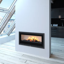 Chimenea insertable de leña