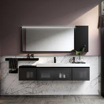 Mueble de lavabo doble / suspendido / de...