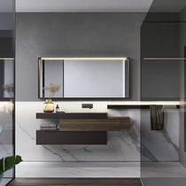 Mueble de baño contemporáneo / de madera...