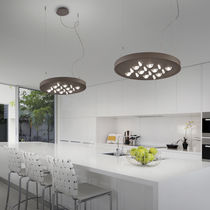 Luminaria suspendida / LED / redonda / de...
