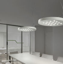 Luminaria suspendida / LED / redonda / de...