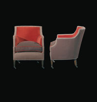 Sillón clásico / de tejido / con ruedas