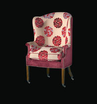 Sillón clásico / de tejido / con ruedas