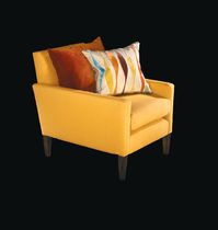 Sillón contemporáneo / de tejido
