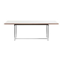 Mesa contemporánea / de haya / con base...