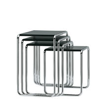 Mesa nido de diseño Bauhaus / de madera...