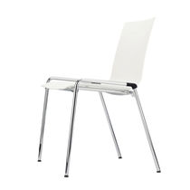 Silla contemporánea / tapizada / con reposabrazos...