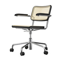 Silla de oficina contemporánea / con ruedas...