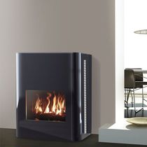 Chimenea de gas / contemporánea / hogar...