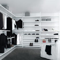 Vestidor contemporáneo / de aluminio lacado