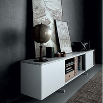 Aparador contemporáneo / de roble / de MDF...