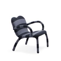 Sillón contemporáneo / de tejido / tapizado...