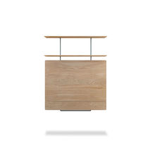Estantería contemporánea / de madera maciza...