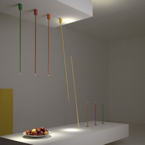 Plafón contemporáneo / tubular / de latón...