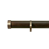 Barra para cortina de metal / de madera