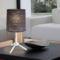 Lámpara de mesa / contemporánea / de níquel...
