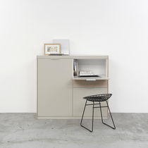 Aparador alto / contemporáneo / de MDF lacado